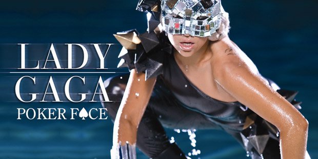 image of Lady Gaga from the Poker Face album